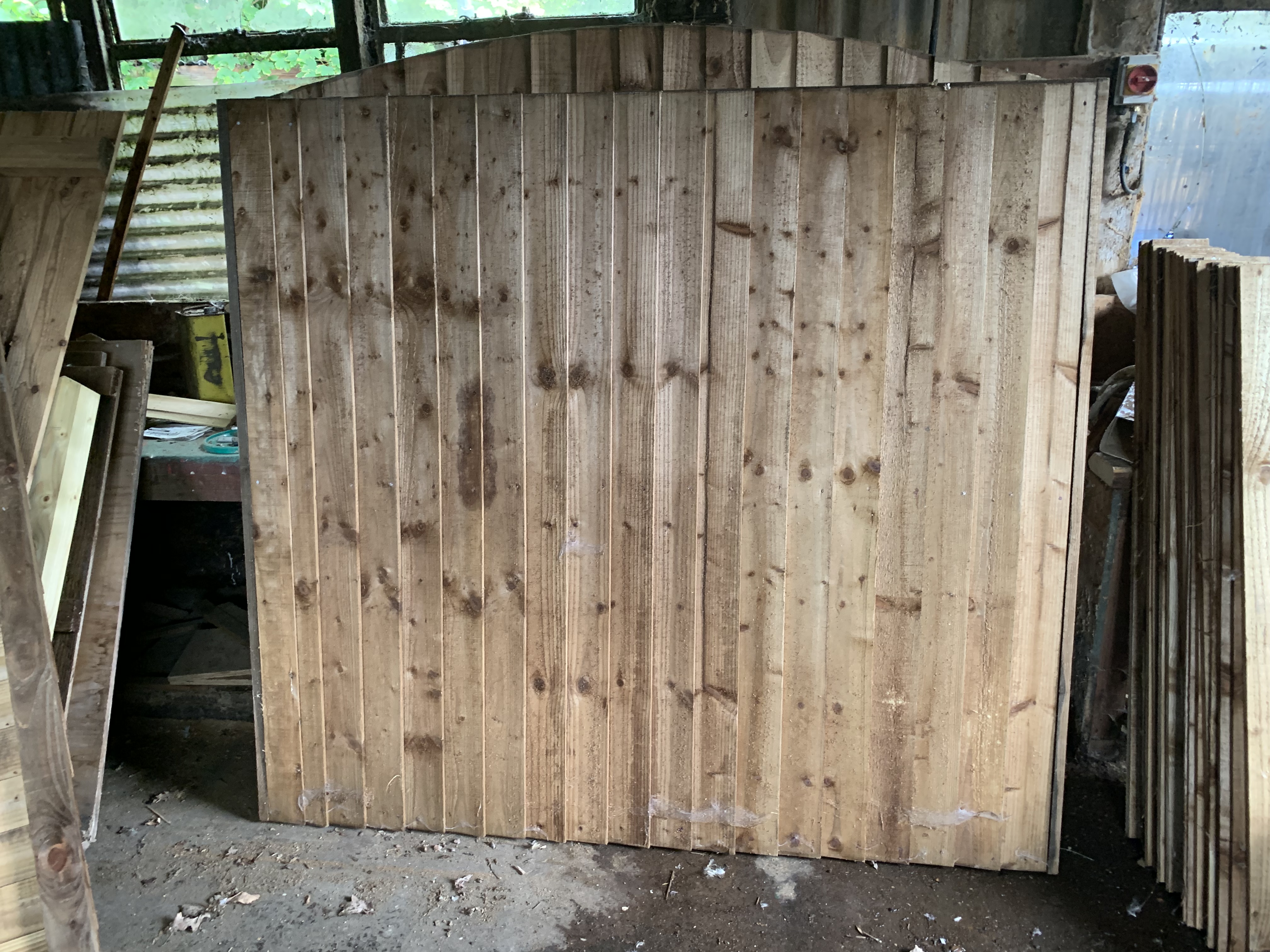 F-Type Close Board Fence Panels | Hodges and Lawrence